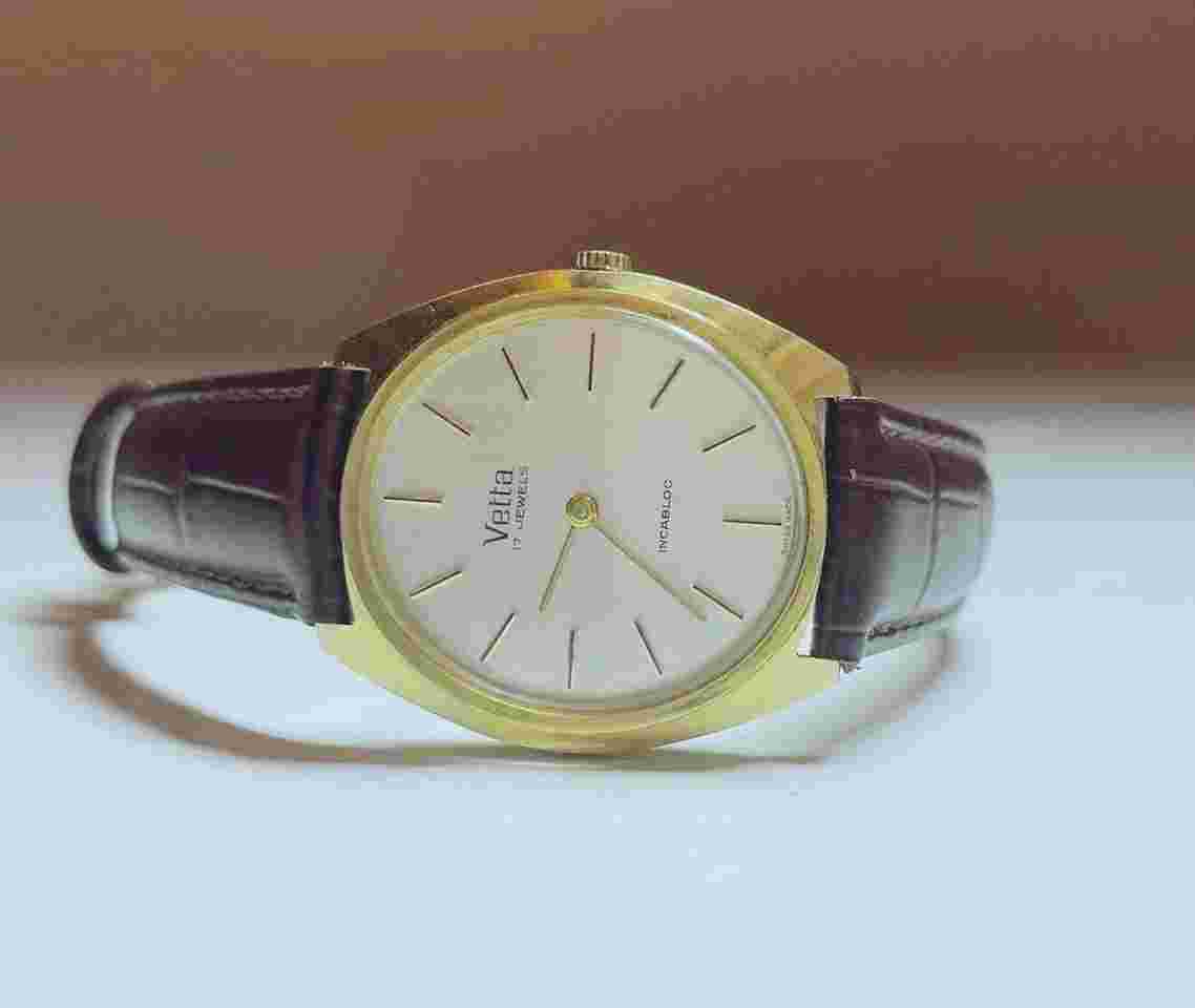 Wyler Vetta oro incabloc 17 Jewels