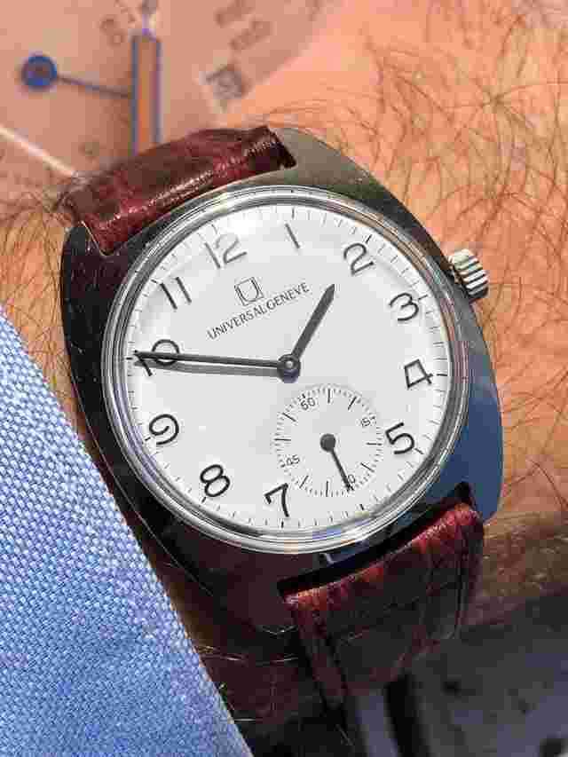 Universal Genève
                           
                                 Ferovie Dello Stato Mark 2 Cal 64 Rare 864 107 Like New Top Luxury Vintage Museum