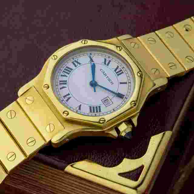 Cartier Santos
                           
                                 Octagon or massif
