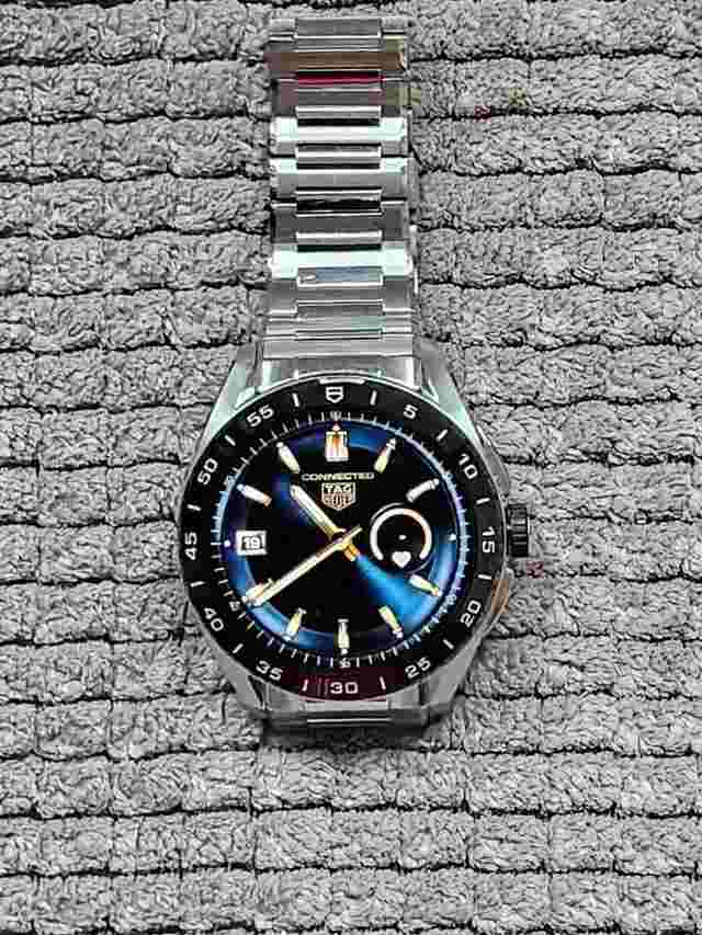 Tach Heuer Connect calibre E5 45mm uitvoering Black-ceramic 