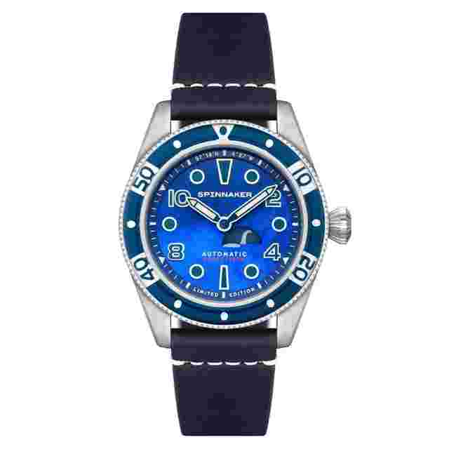 Spinnaker FLUESS AUTOMATIC Nessie 2025 Limited Edition 2 Year Warranty Blue SP-5168-01 [Genuine Product]