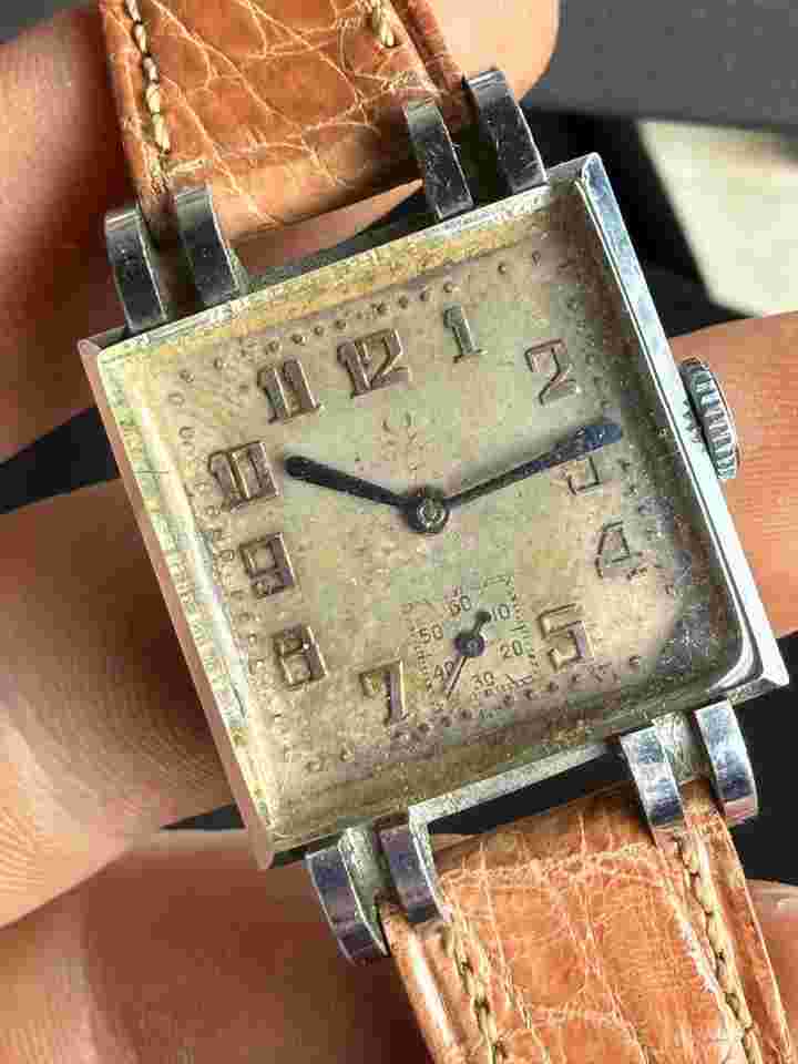 Omega Classic Tank art deco Omega Tank Art Déco Petite Seconde Circa 1938 Cal. 23.7 ST