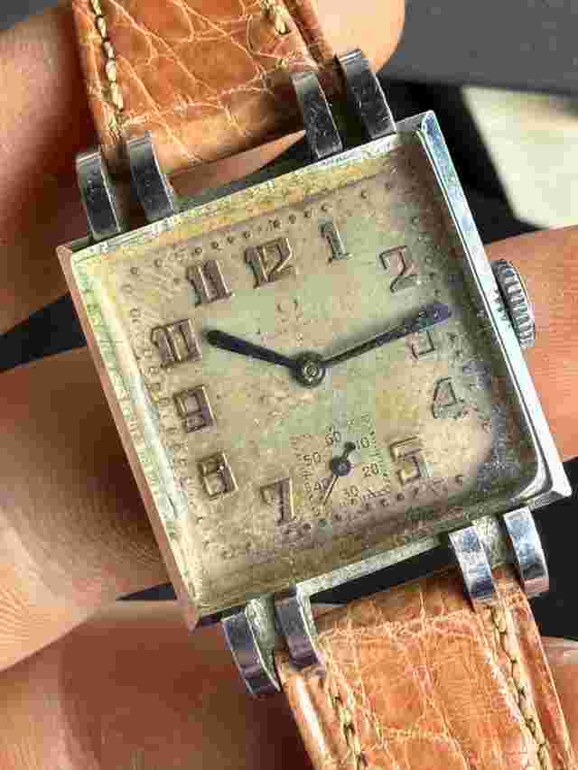 Omega Classic Tank art deco Omega Tank Art Déco Petite Seconde Circa 1938 Cal. 23.7 ST