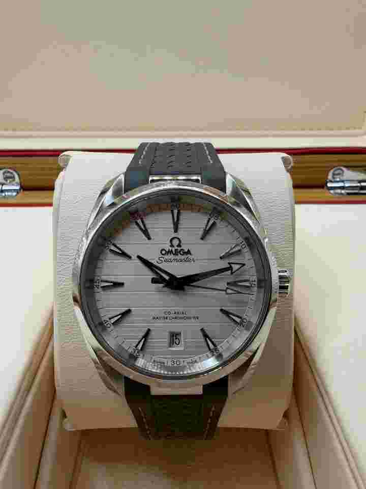 Omega Seamaster Aqua Terra Master Chronometer Card and Pictogram Card Included