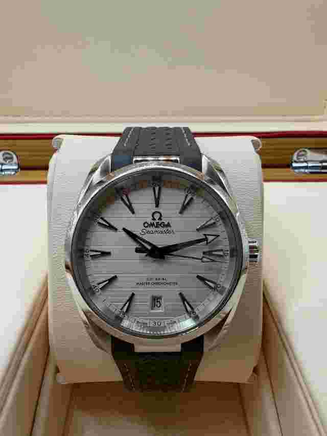 Omega Seamaster Aqua Terra Master Chronometer Card and Pictogram Card Included