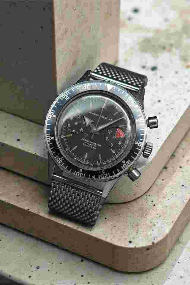 Nivada Grenchen Chronomaster Aviator Sea Diver 85001
