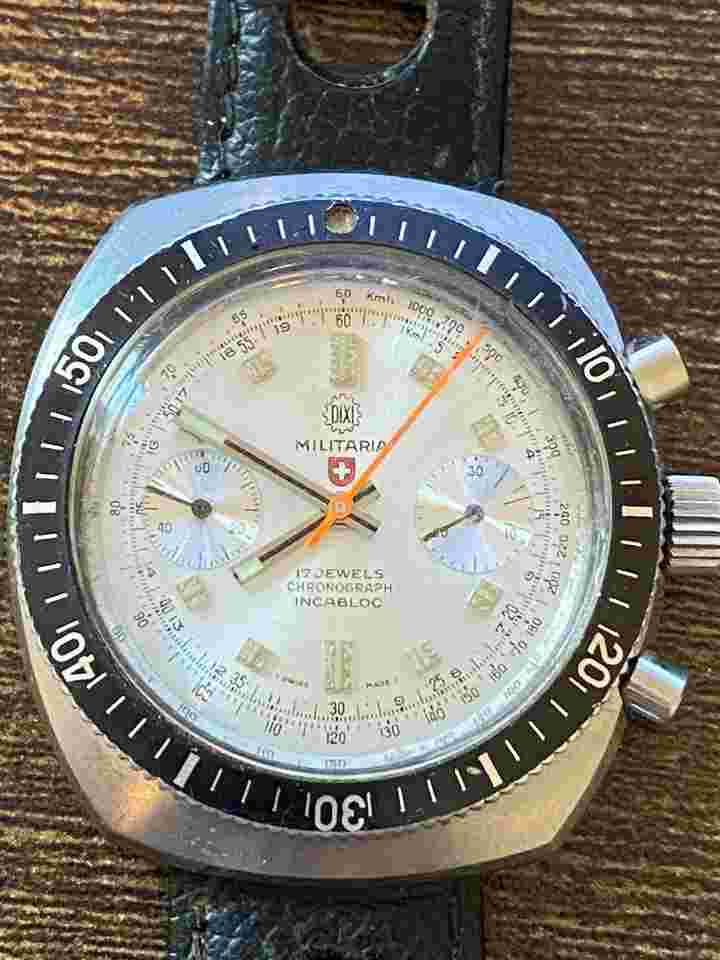 Dixi Militaria Militaria Chronograph Valjoux 7733 