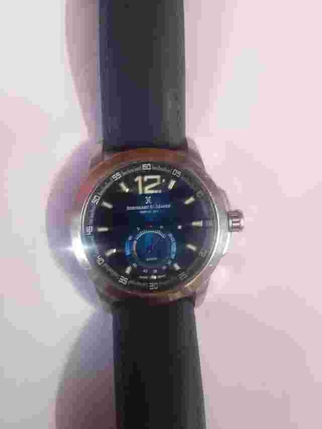 Bernhard H Mayer drift watch original box & papers has been damaged in 2018 kerala flood 