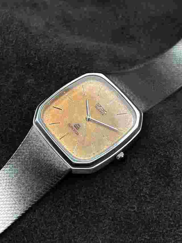 Seiko Superior Twin Quartz Patina