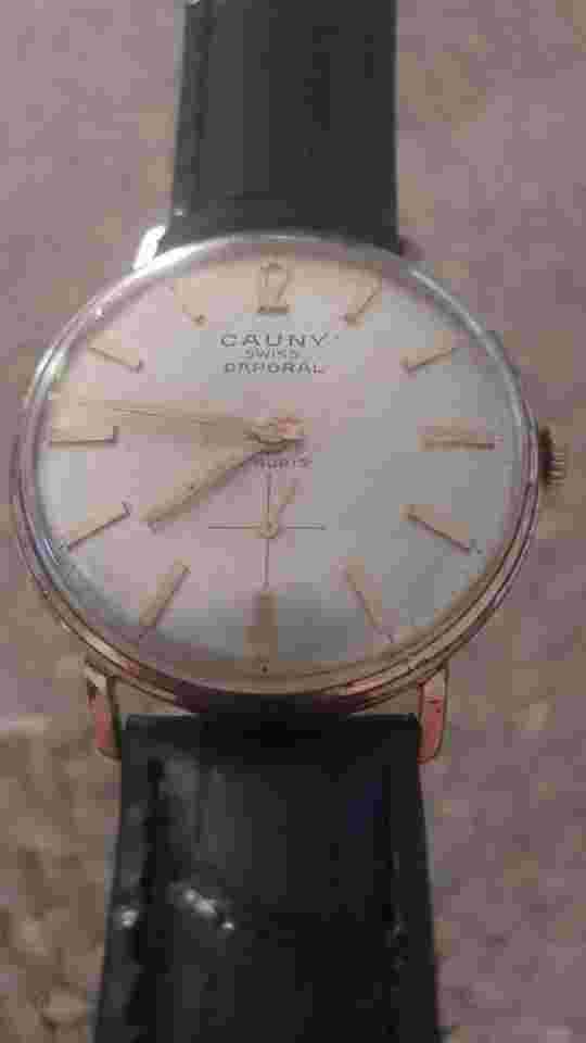 Cauny Prima caporal 17 jewels 10 microns 