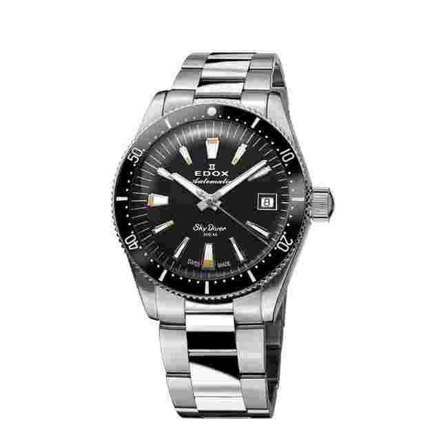 Edox 38 DATE AUTOMATIC 80131-3NM-NIB 80131-3NM-NIB Japan Official New Full Set