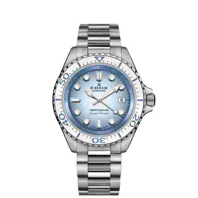 Edox GRANDE RESERVE<br>DATE AUTOMATIC 80801-3BBUM-BUCDN 80801-3BBUM-BUCDN Japan Official New Full Set