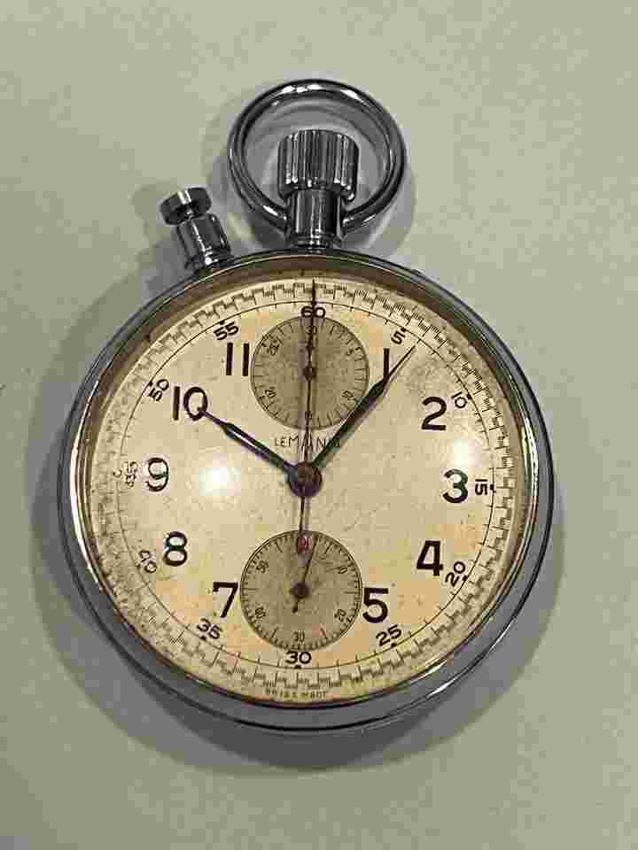 Lemania Split second chronograph Lemania Split Second Chronograph Cal. 1131 Vintage 1960s