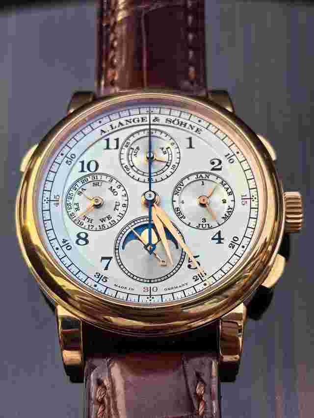A. Lange & Söhne 1815 Rattrapante Perpetual Calendar 1815 Full set 421.032FE
