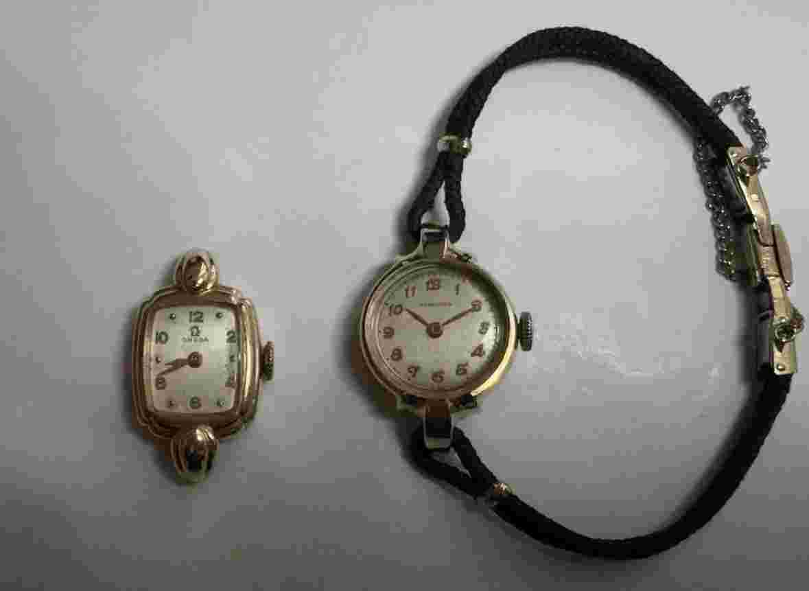 Omega Classic Cocktail Vintage Omega and Longines Cocktail Bintage watches