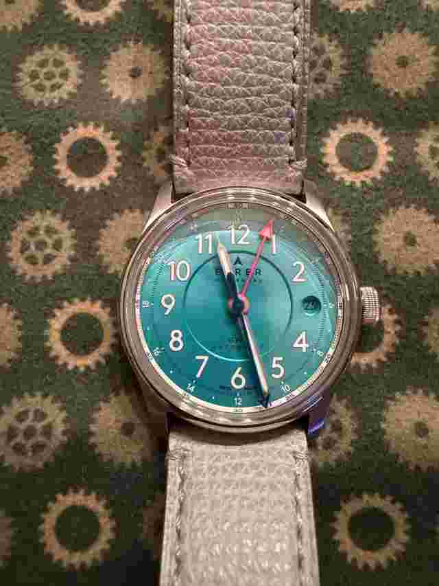 Farer Laner Sea Coast IV 36mm Full Set Extra Strap Beautiful Condition