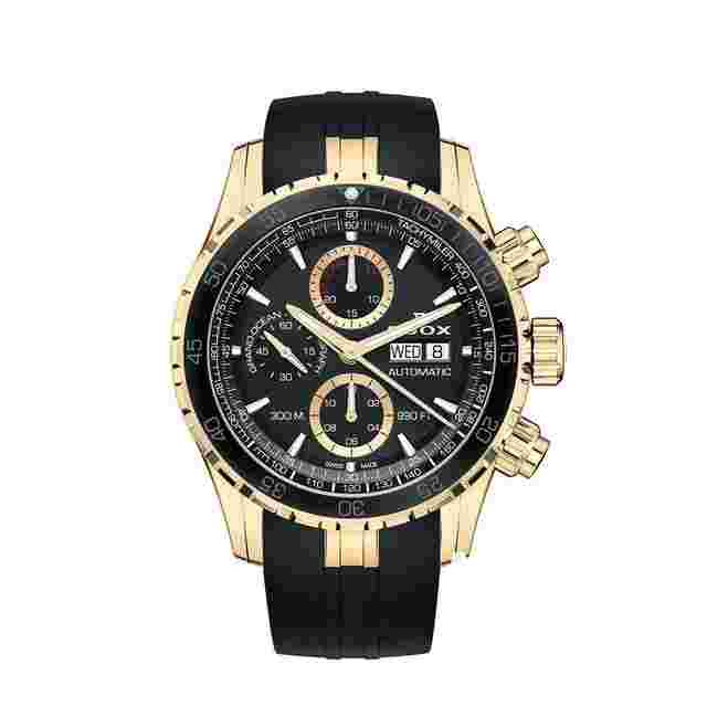 Edox CHRONOGRAPH AUTOMATIC 01123-37J5-NID5 01123-37J5-NID5 Japan Official New Full Set