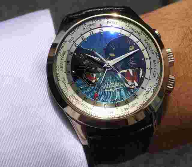 Vulcain Cloisonne The Panthers Limited Edition 30 Pieces (Rarity)