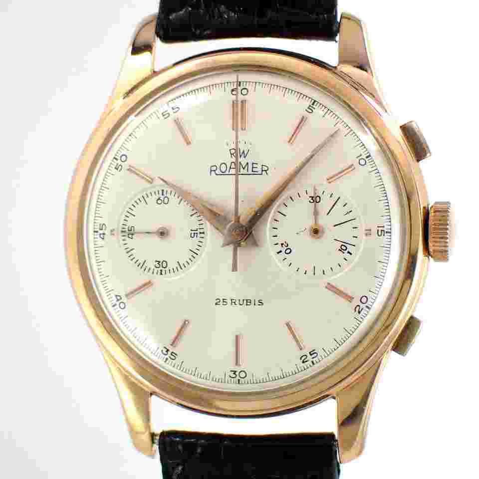 Roamer chronograph Ref 2678 Valjoux23 PG