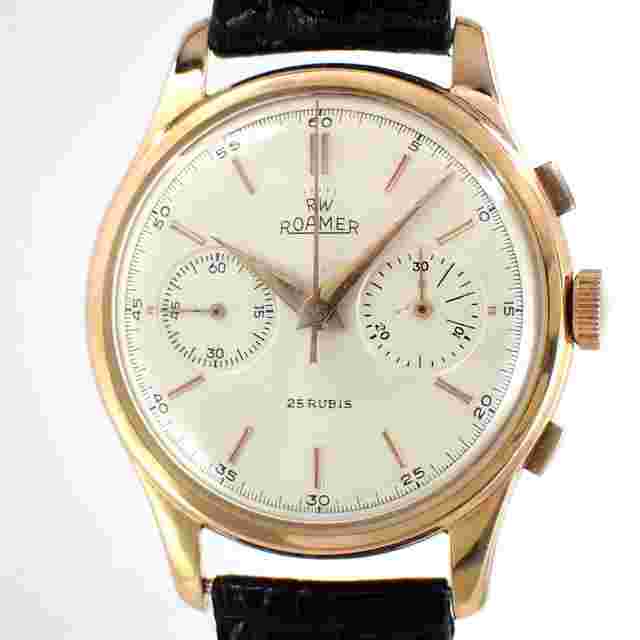 Roamer chronograph Ref 2678 Valjoux23 PG