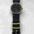 Cyma
                           
                                 Rare Vintage 14K Gold 36mm WWII Military Officer's Type Wire Lug Watch