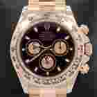 Rolex Daytona
                           
                                 116505 18k Rose Gold Black Dial Cosmograph Oyster Perpetual BOX/PAPERS