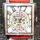 Milus Herios
                           
                                 TriRetrograde Automatic Diamond White Mother of Pearl