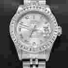 Rolex Oyster Perpetual Lady Date
Datejust 79160 0.95ct Diamond Bezel Roman Dial Jubilee MINT