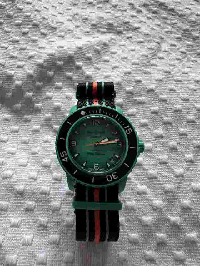 Swatch Scuba Fifty Fathoms Blancpain Scuba Fifty Fathoms Indian Ocean