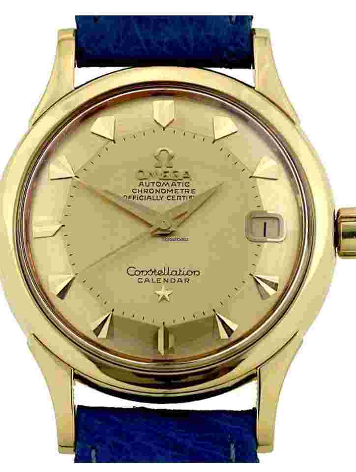 Omega Constellation calendar OMEGA CONSTELLATION CALENDAR PIE PAN 1957.
