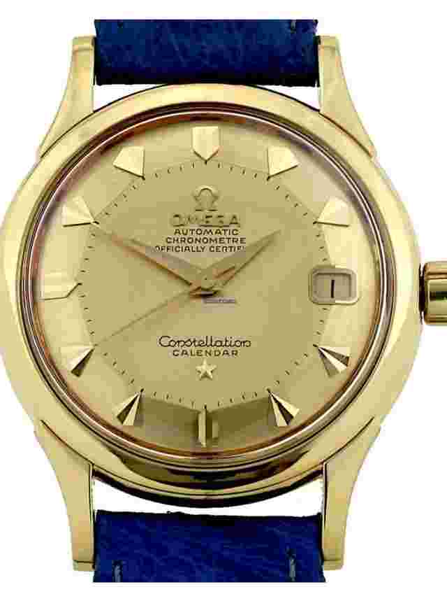 Omega Constellation calendar OMEGA CONSTELLATION CALENDAR PIE PAN 1957.