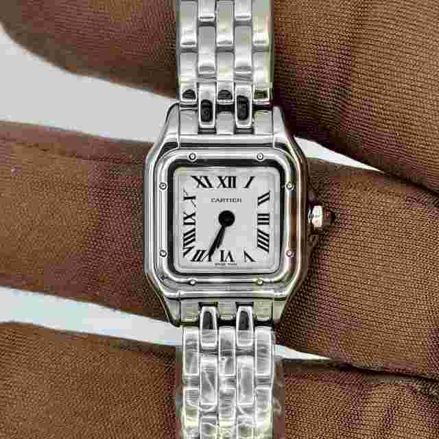 Cartier Panthère
                           
                                 NEW 2025 Steel Mini Panthere Factory Stickered WSPN0012