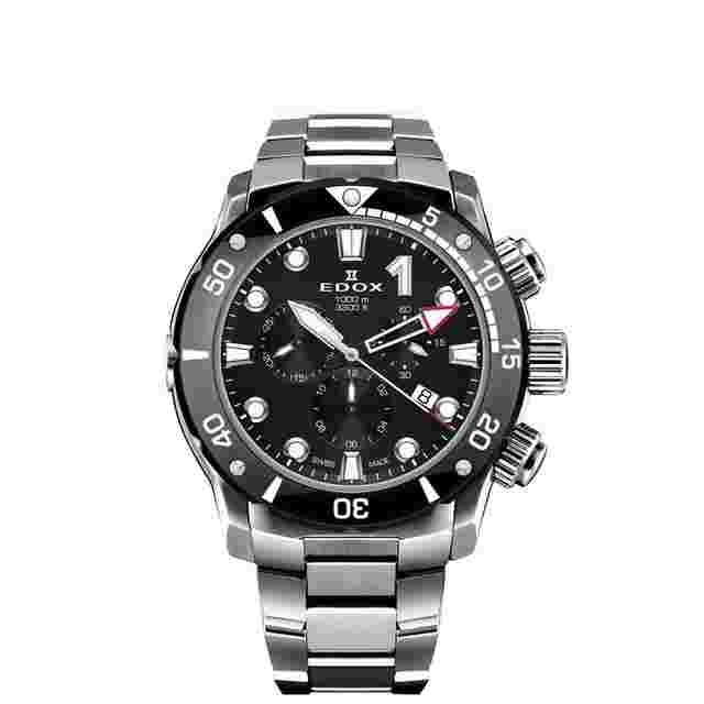 Edox CHRONOGRAPH 10242-TINM-NIN 10242-TINM-NIN Japan Official New Full Set