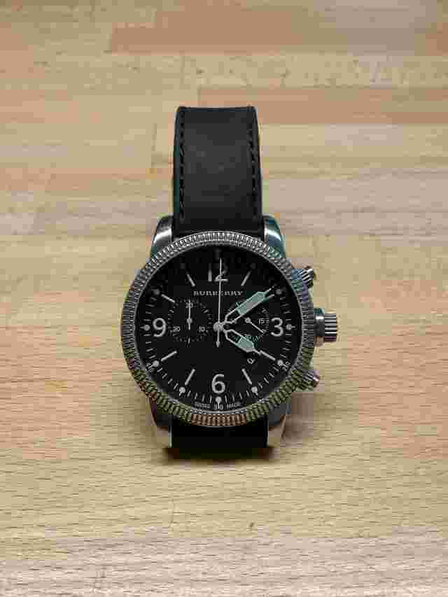 Burberry Black Dial Chronograph