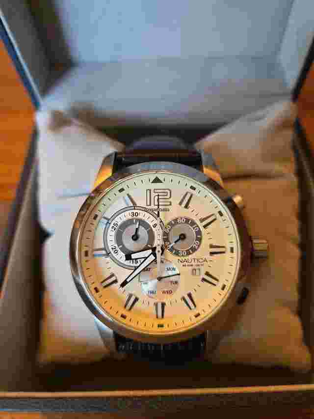 Nautica Chronographe set complet