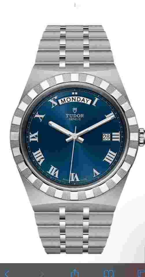 Tudor Royal
                           
                                 auto blue
