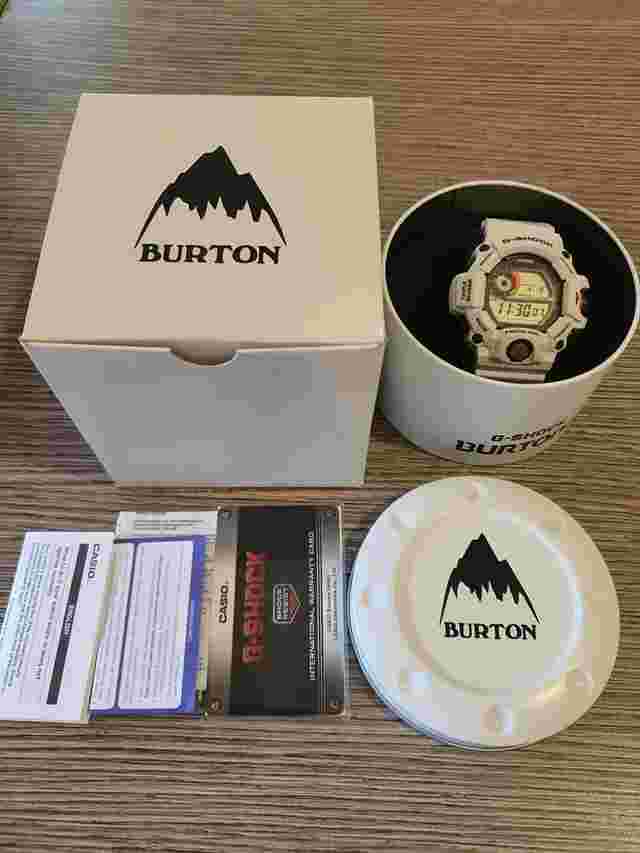 Casio G-shock Rangeman GW-9400BTJ-8 Burton Full set 
