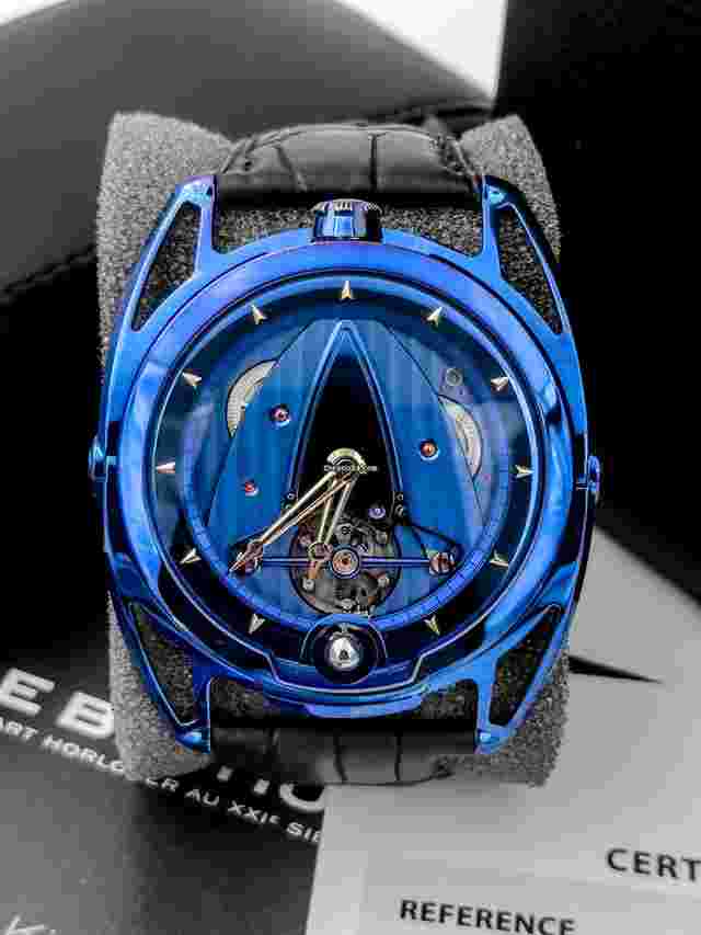 De Bethune DB28
                           
                                 Kind of Blue in Blued Titanium – Limited to 10