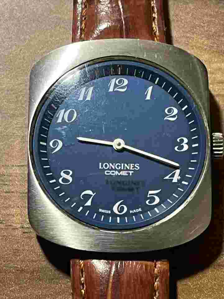Longines Comet Rare blue dial