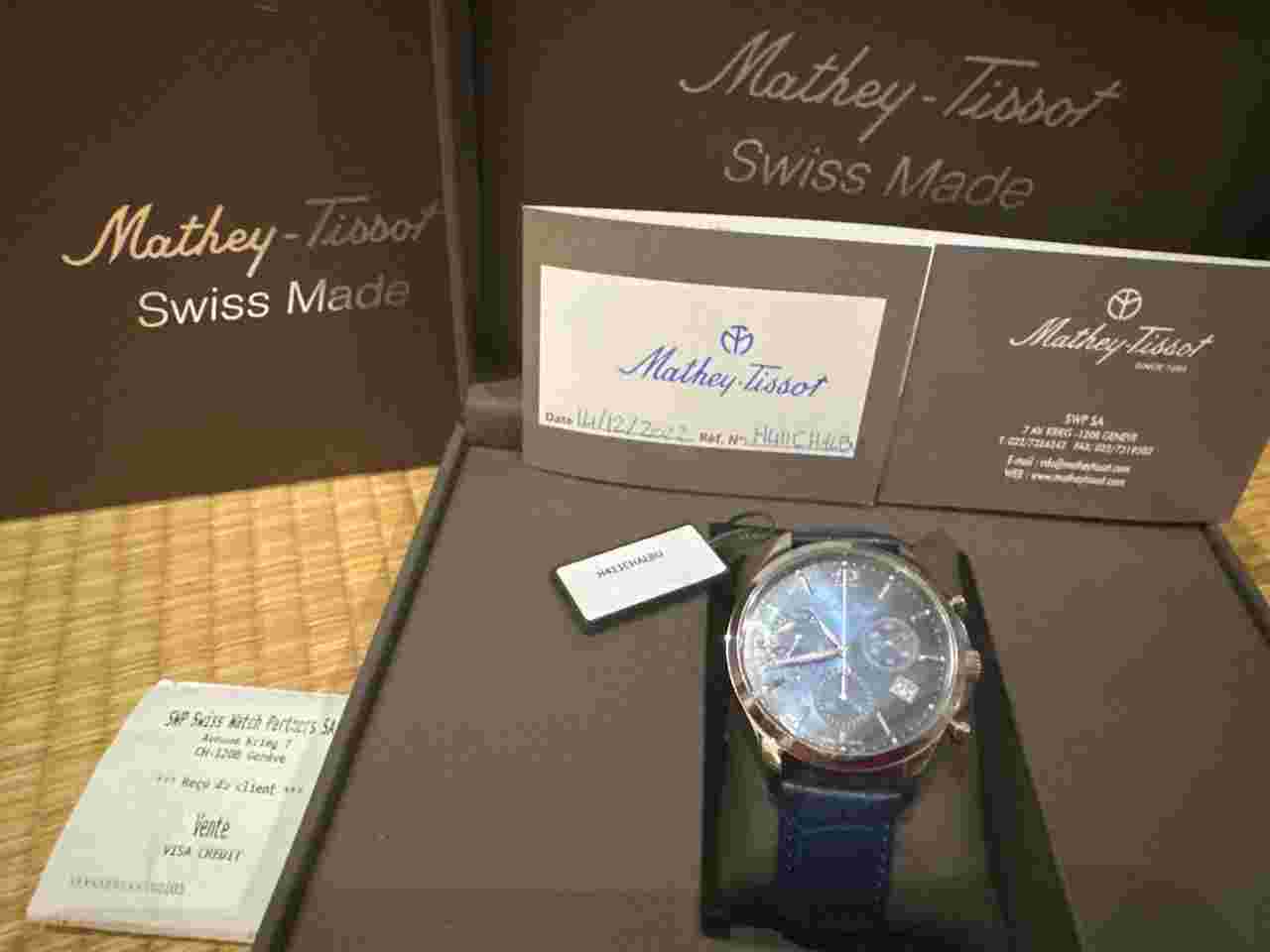 Mathey-Tissot Urban Full set Mathey-Tissot Urban like new with new battery