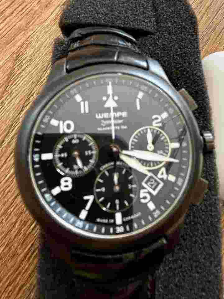 Wempe Zeitmeister Fliegeruhr Keramik Chronographen High Tech Ceramic