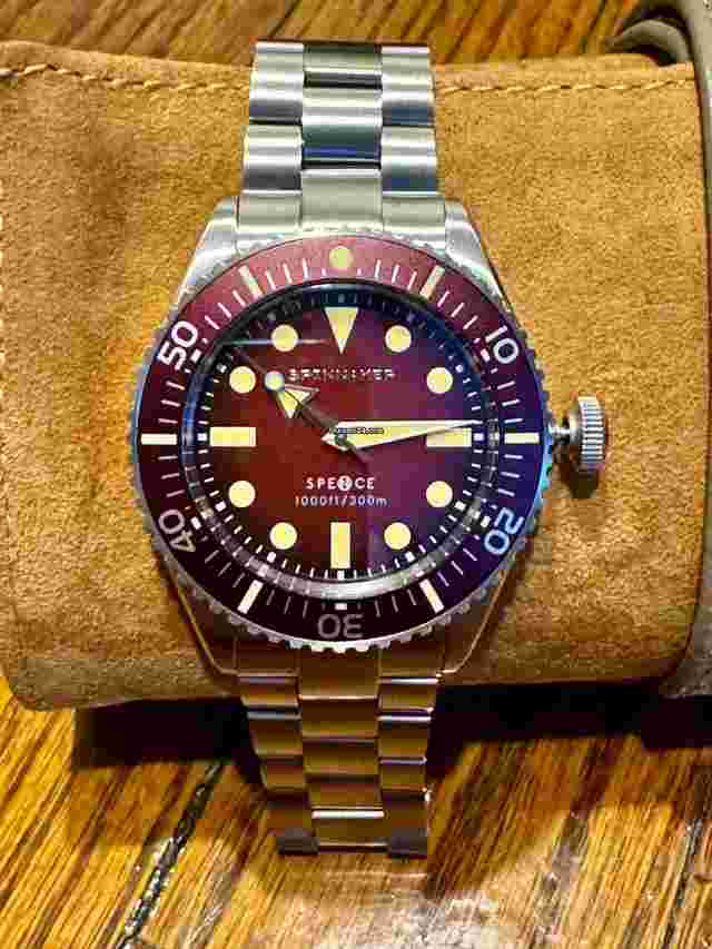 Spinnaker SP-5097-55 Mens Watch Spence Automatic Diver 40mm 30ATM