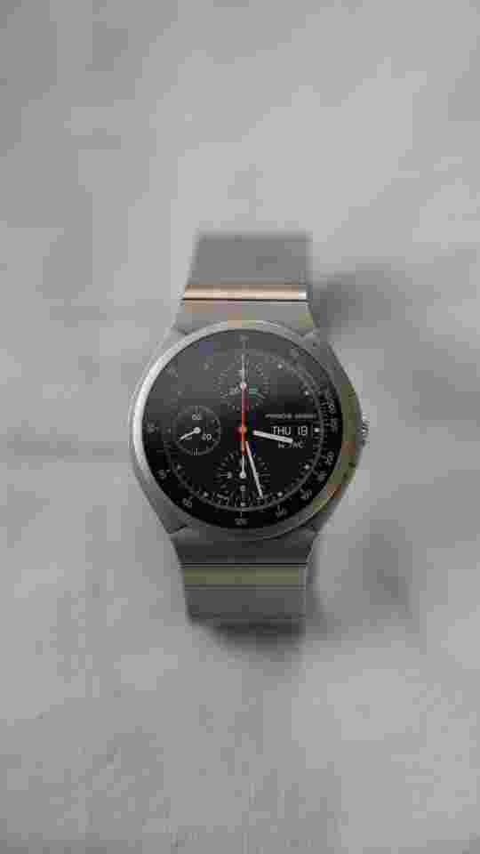 IWC Porsche Design Chronograph Extra links. 1980s