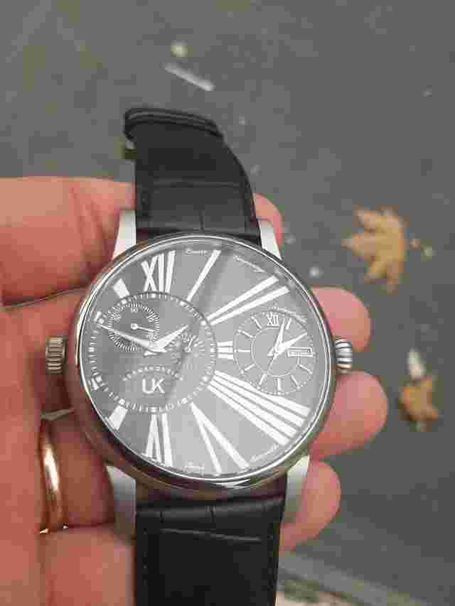 UHR-FRAFT dual automatic HUR-KRAFT dual automatic 54mm germany Dresden miota 
