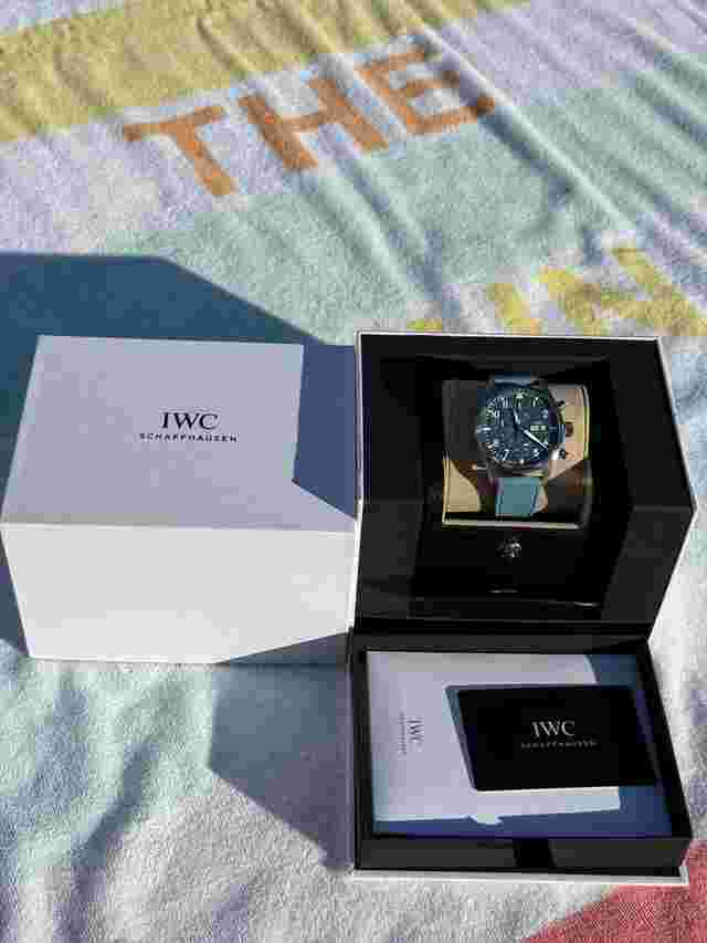 IWC Pilot Chronograph Top Gun Miramar Pilot's Watch Chronograph 41 NEW IWC Pilot’s Chronograph 41 TOP GUN Miramar