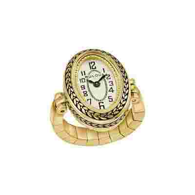Bulova Classic 97L188 Art Deco Ring Watch