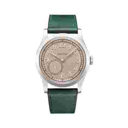 Baltic Micro Rotor MR01 Automatic Stainless Steel 36mm Salmon Dial Unisex Watch