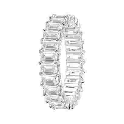 Emerald Eternity Band-14 Pointer-3.68CTS-HRD-E-G,VVS,50514R,Total Wt – 4.62gm