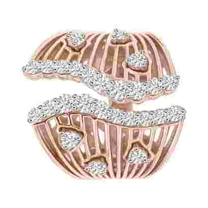 ROUND RING-HRD-E-F/VS 1.14 CTS- A40R,Total Wt -9.86gm