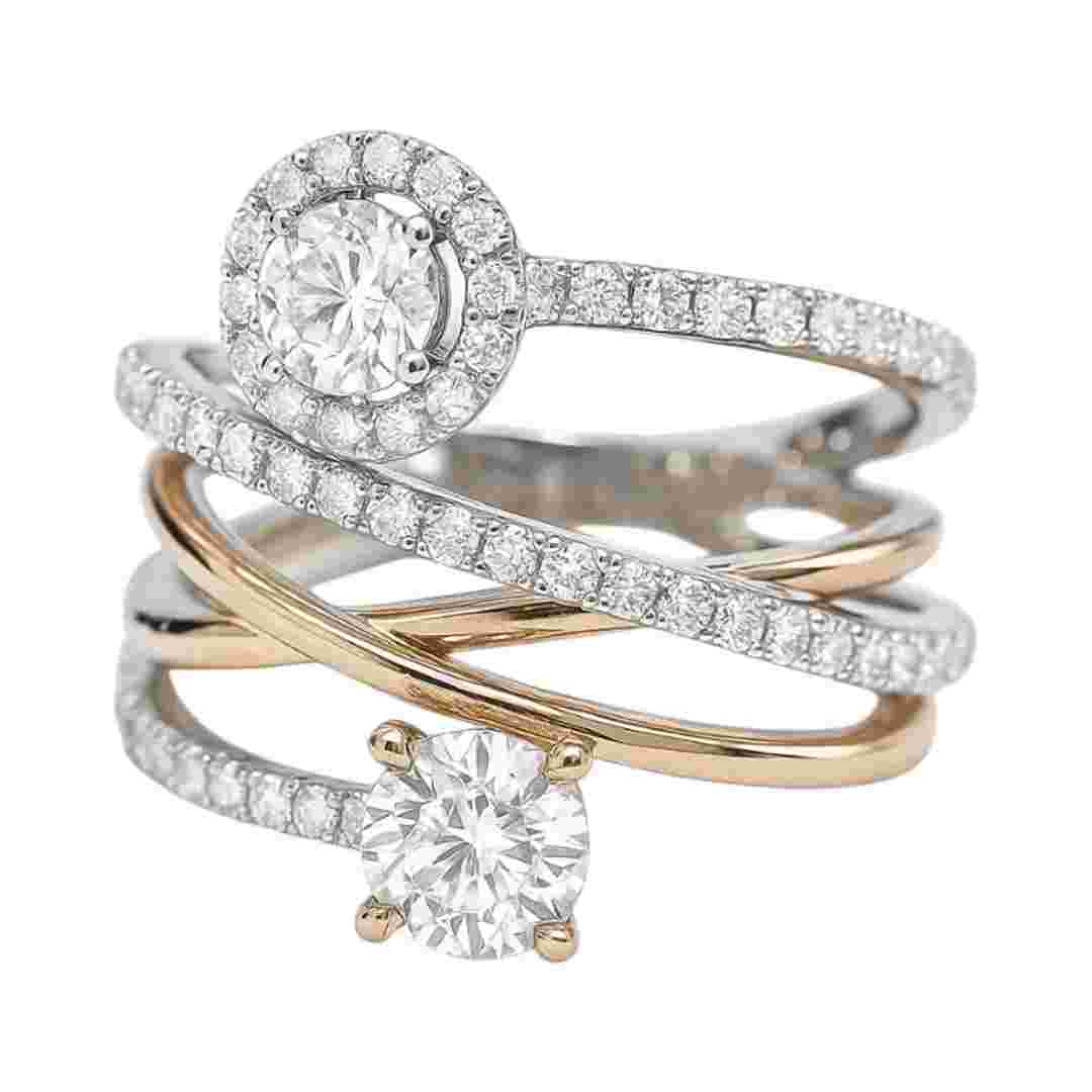 ROUND RING-HRD-E-F/VVS-VS 1.58 CTS- A44R,Total Wt -6.72gm